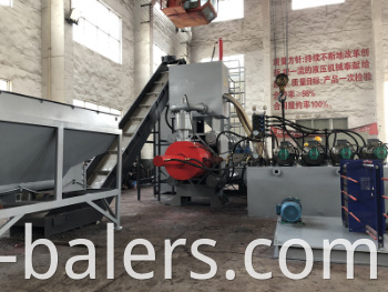 Y83W-500 Automatic Steel Metal Chips Block Briquette Making Machine (CE)